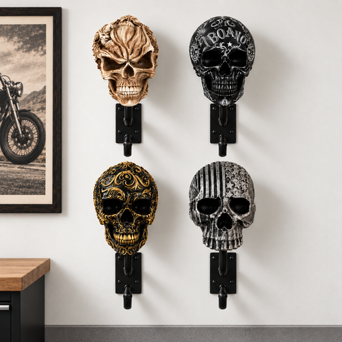 Skull Helmet Holder